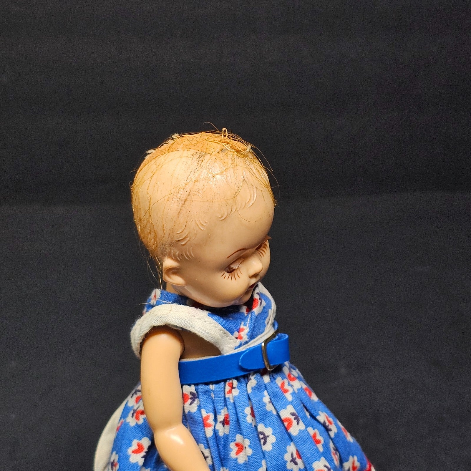 Vintage Vigra Doll 8" 1950's (Damaged)
