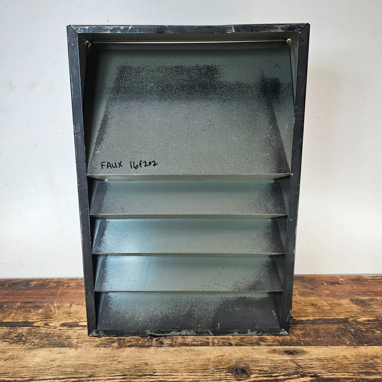 Steel Black 4-Pocket File Organizer