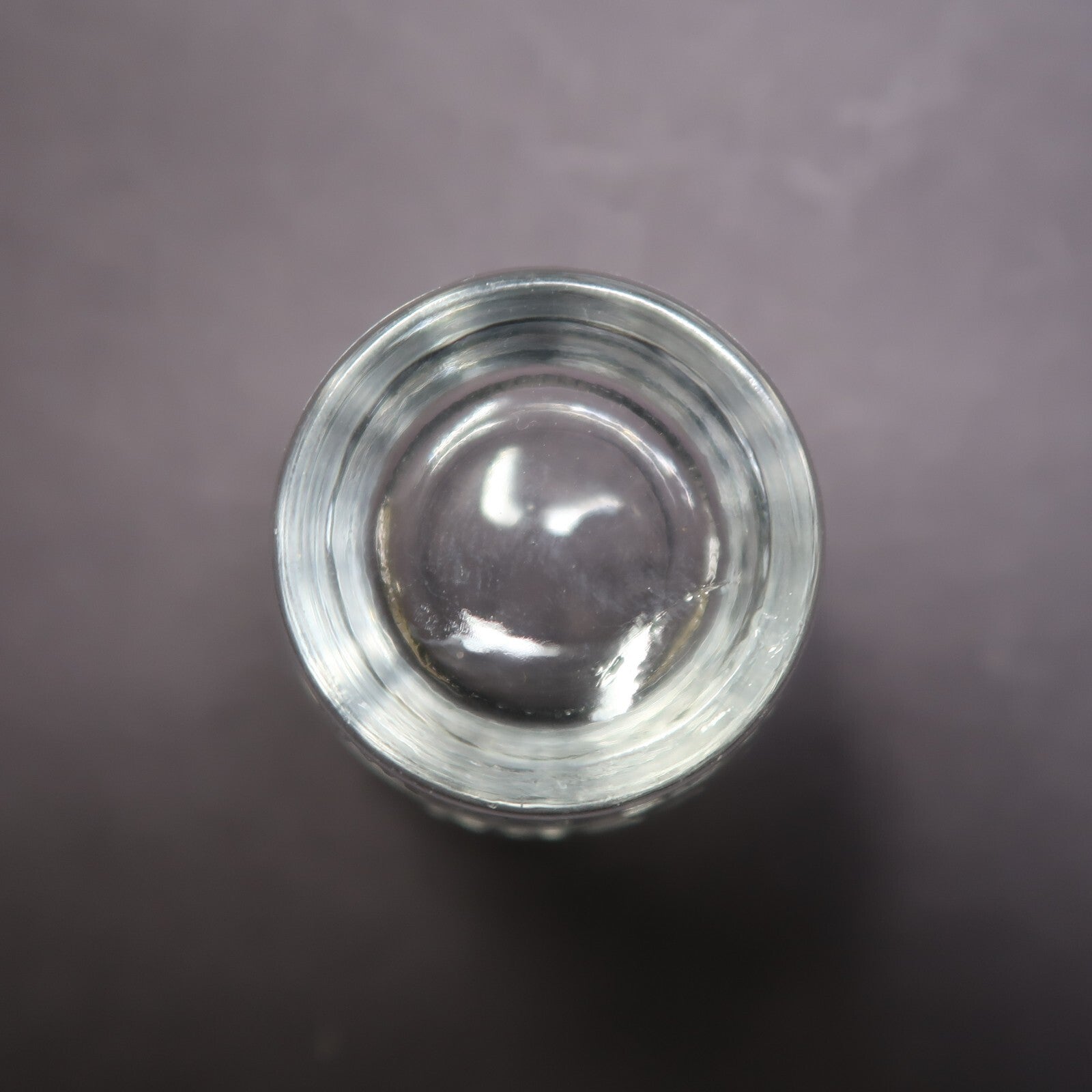 Vintage CALVERT Whiskey Shot Glass Letter A 2.28" Tall