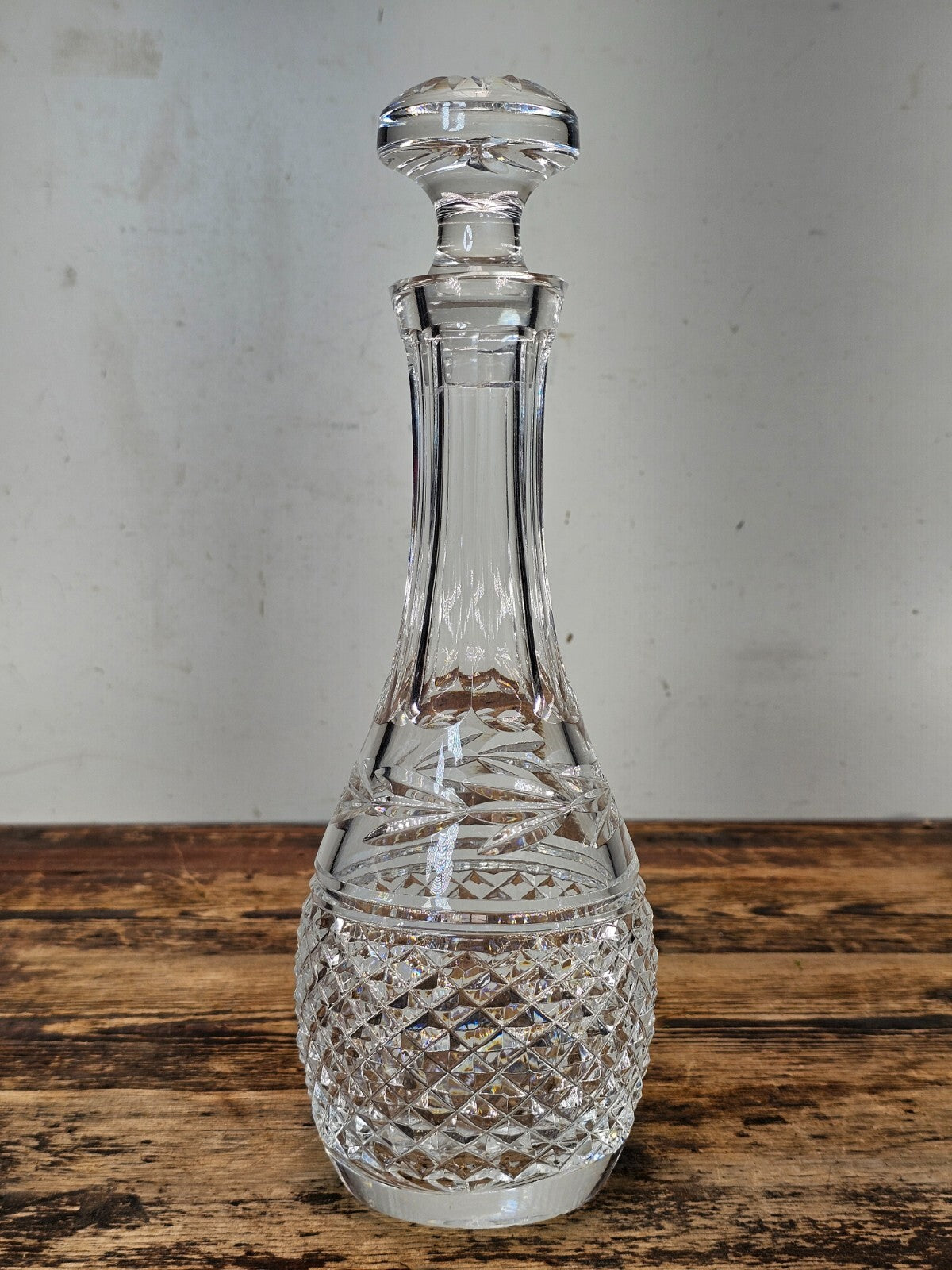 Waterford Crystal Glandore Cordial Decanter & Stopper 11.25"H