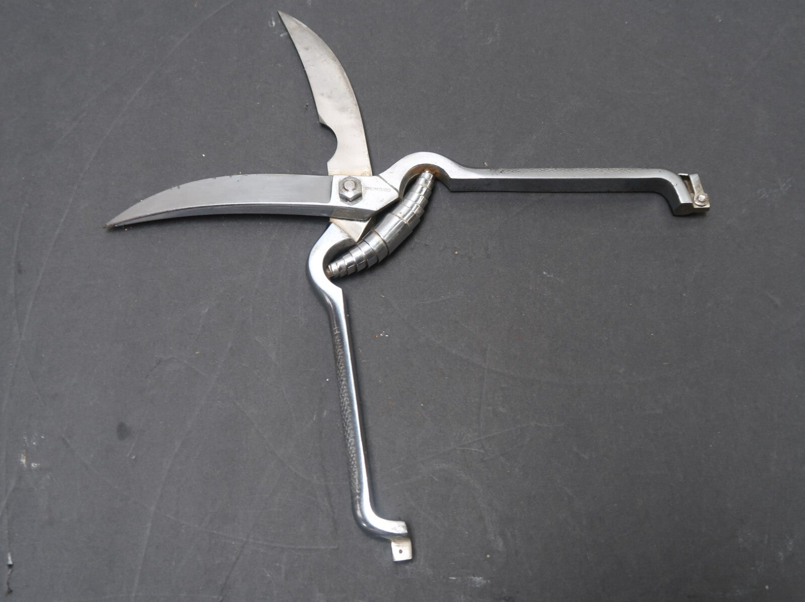 N Schreiber & Sons Chrome Plated Poultry Kitchen Shears Scissors Made In Italy