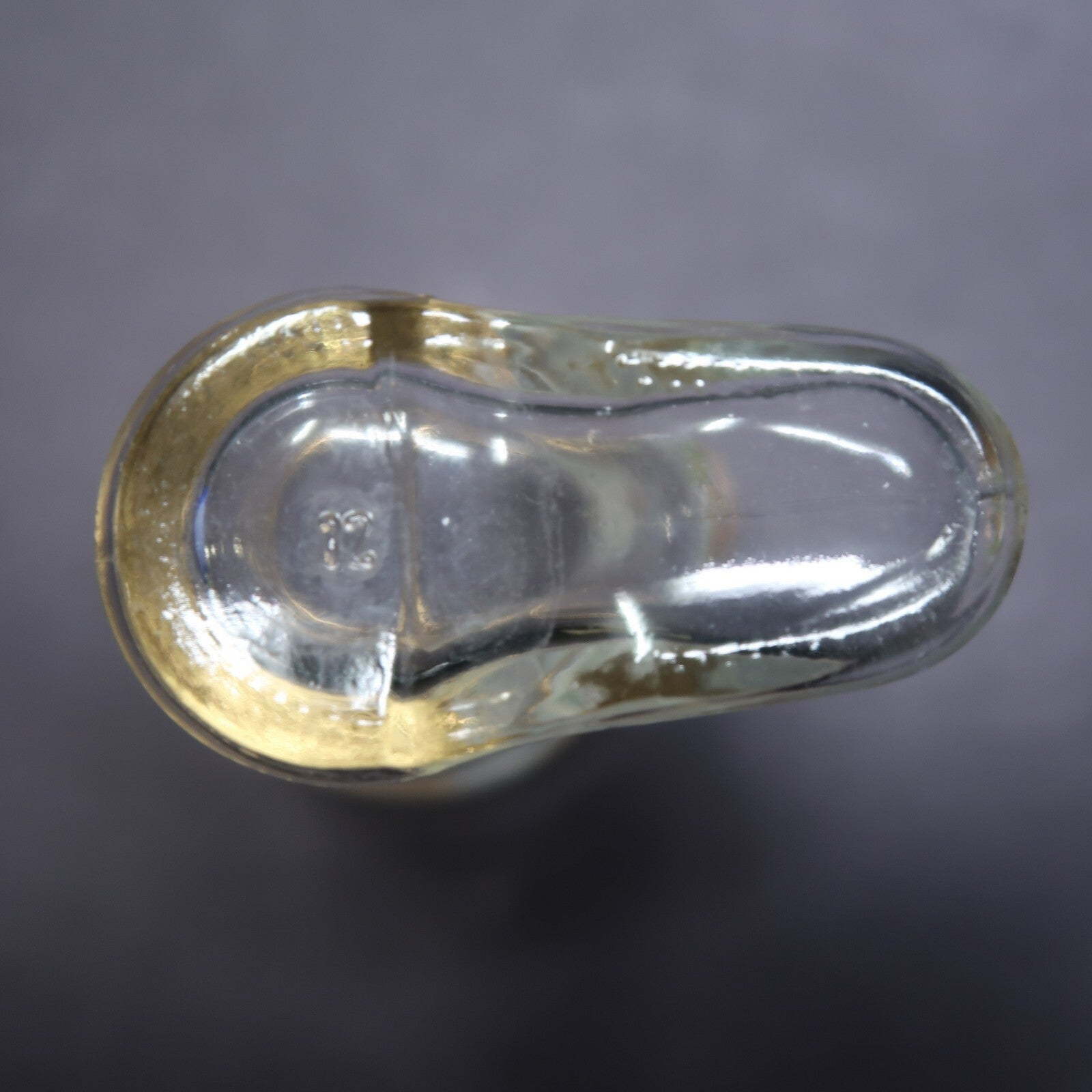 Solvang Gold Rim Boot Shot Glass Made In Western Germany H 3"