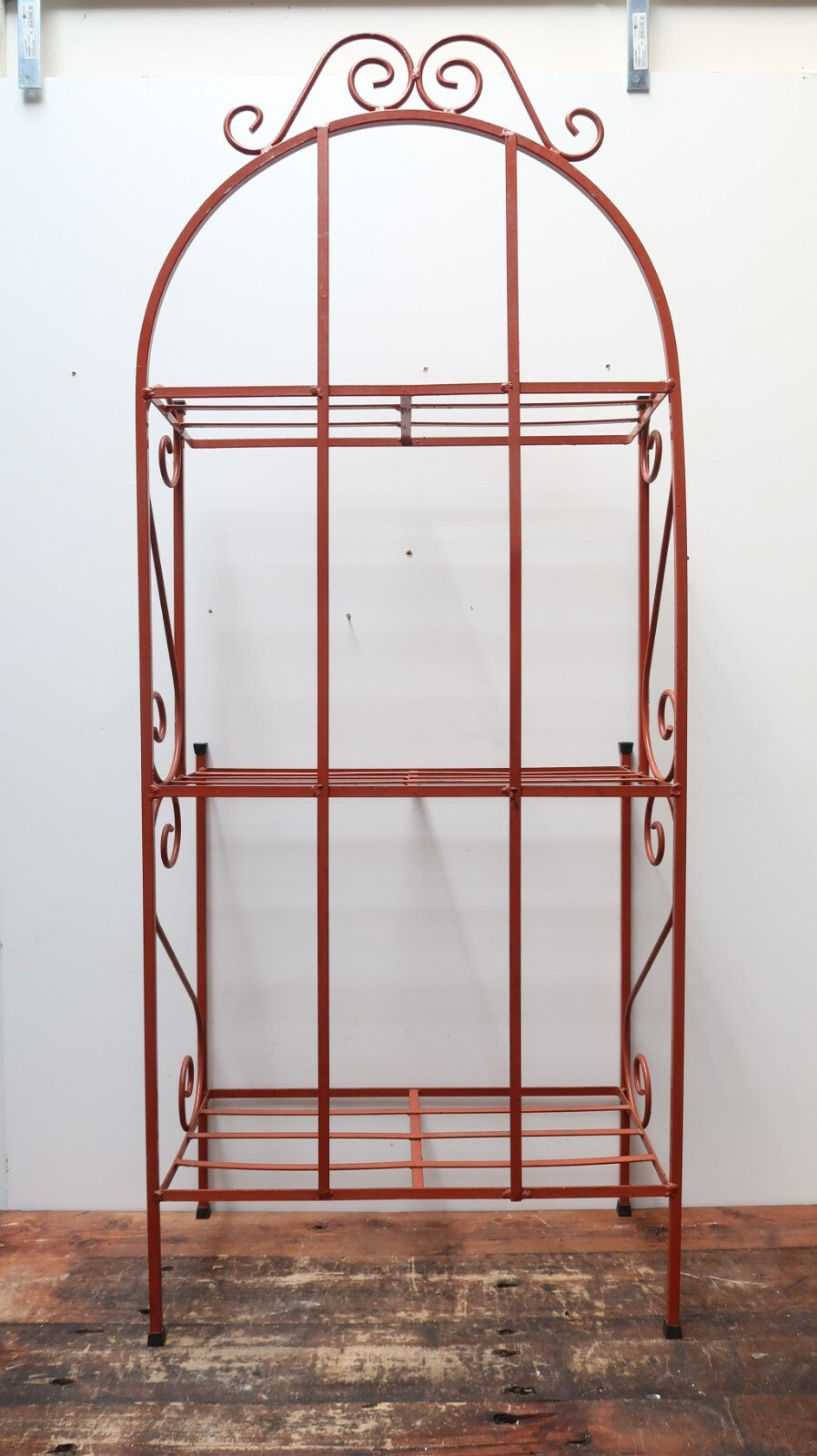3 Tier Metal Shelf Rack Plant Pot Stand H 59" x W 24" x D 12"