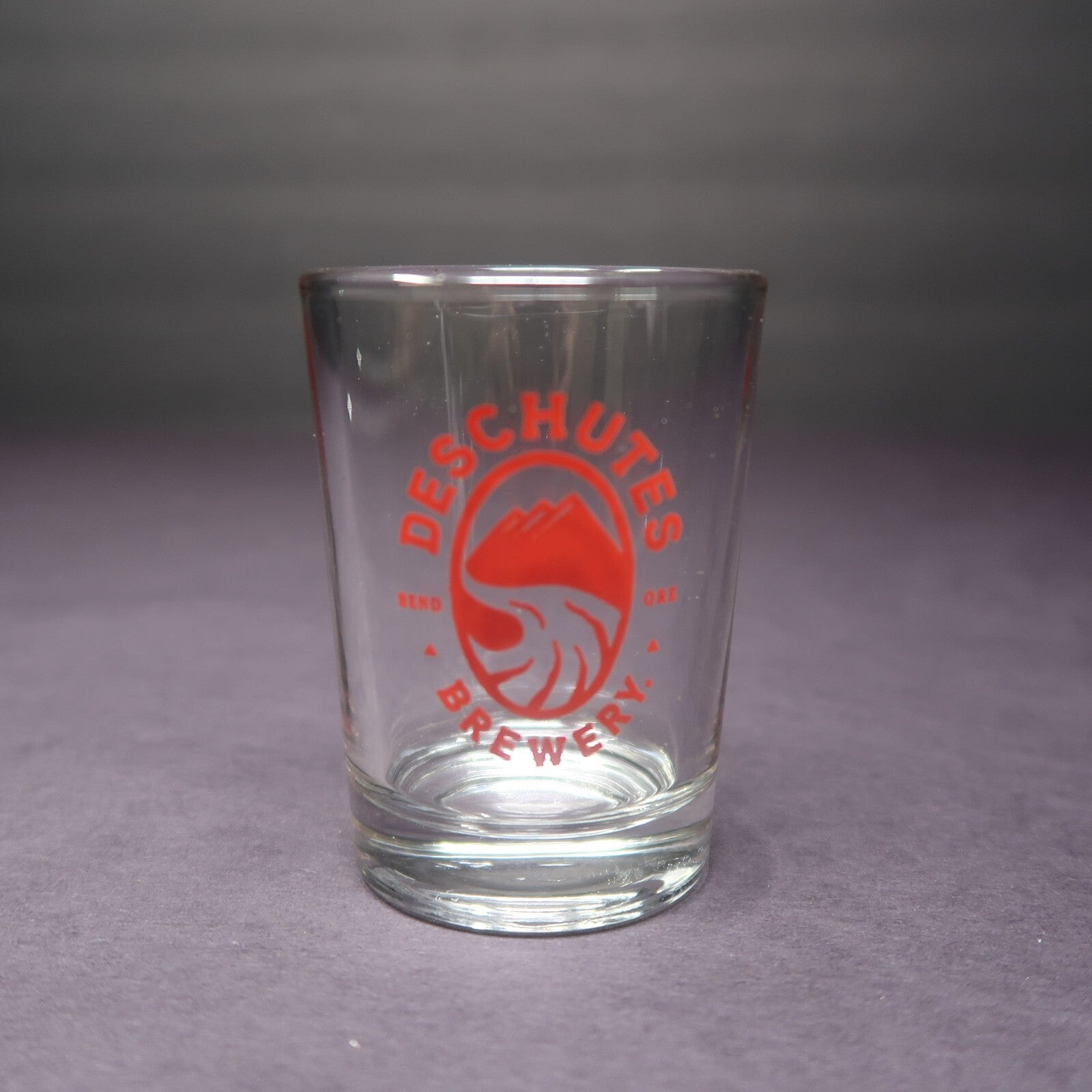 Deschutes Brewery Oregon Libbey Shot Glass H 3.2"