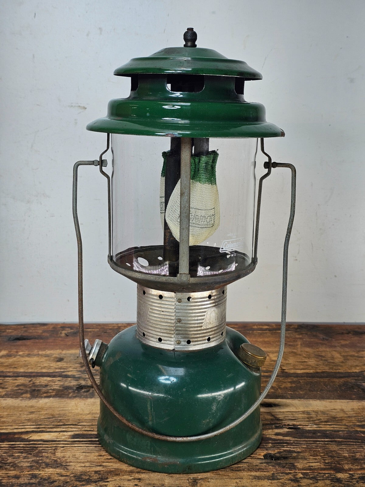 Vintage 1966 Coleman 220F Double Mantle Not Tested