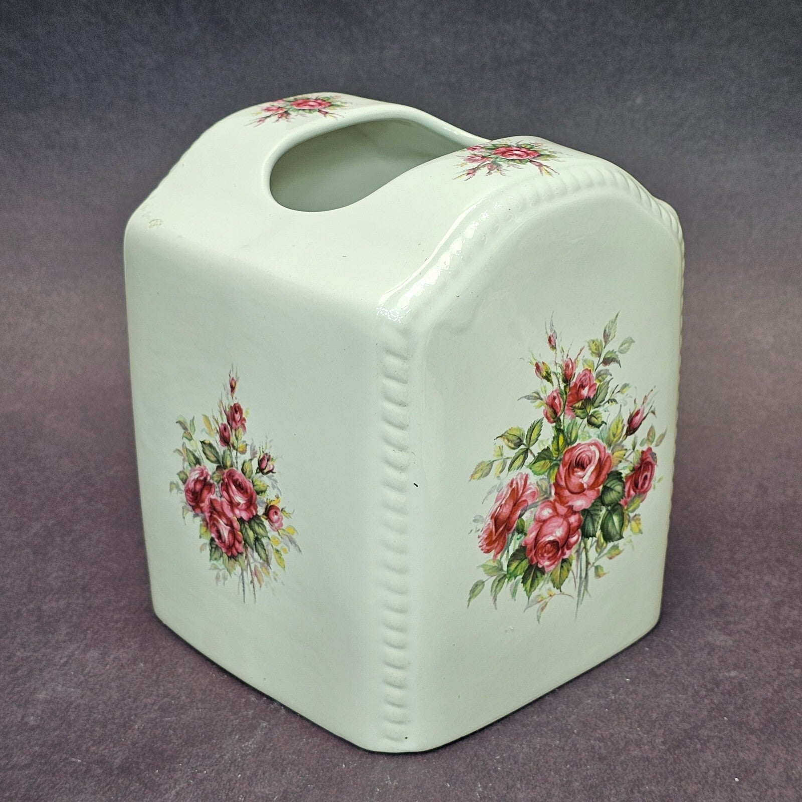 Set of 3 VB Athena California / Soap Dish / Toothbrush Holder / Tissue Box Cover