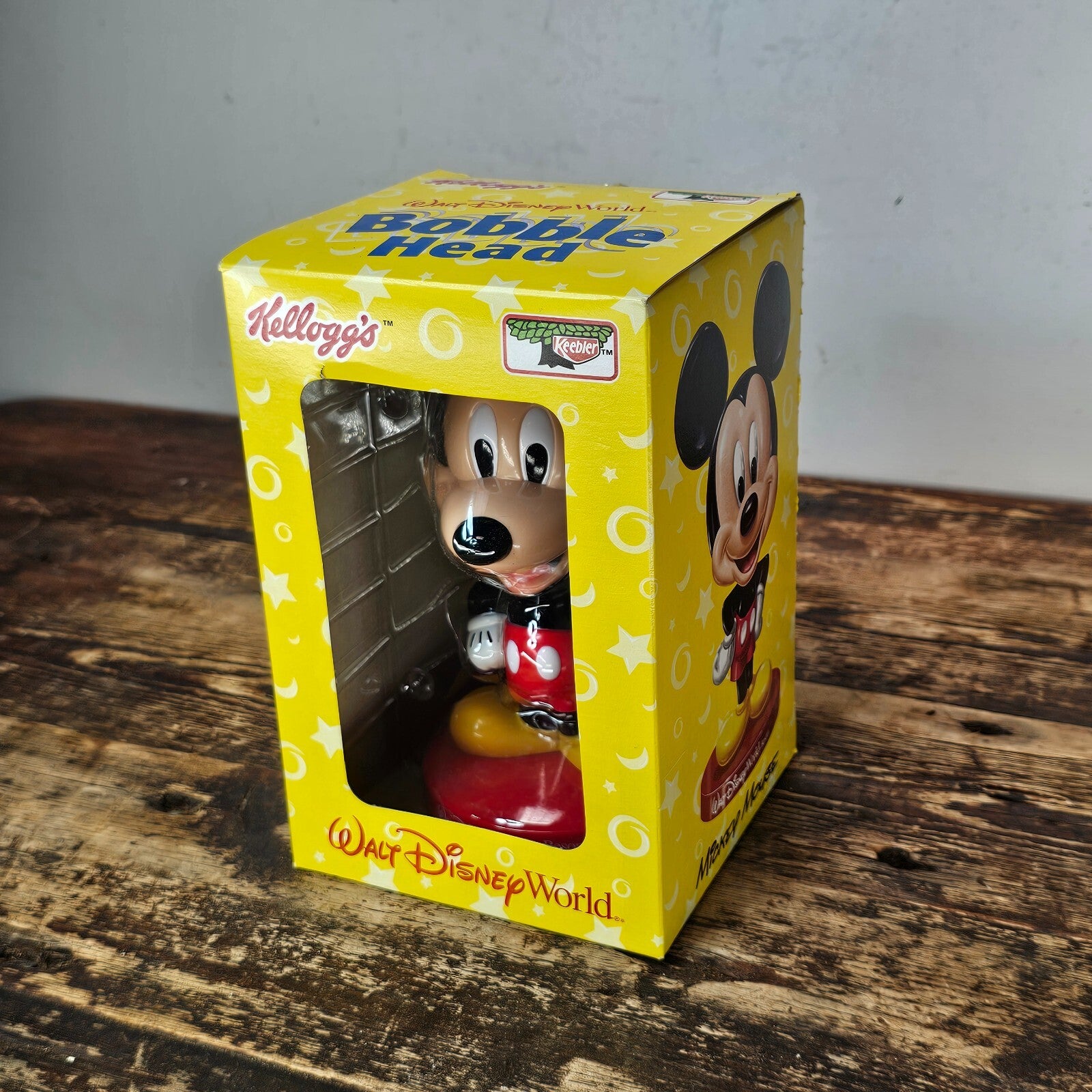 2002 Mickey Mouse Bobble Head Disney World Kellogg Keebler