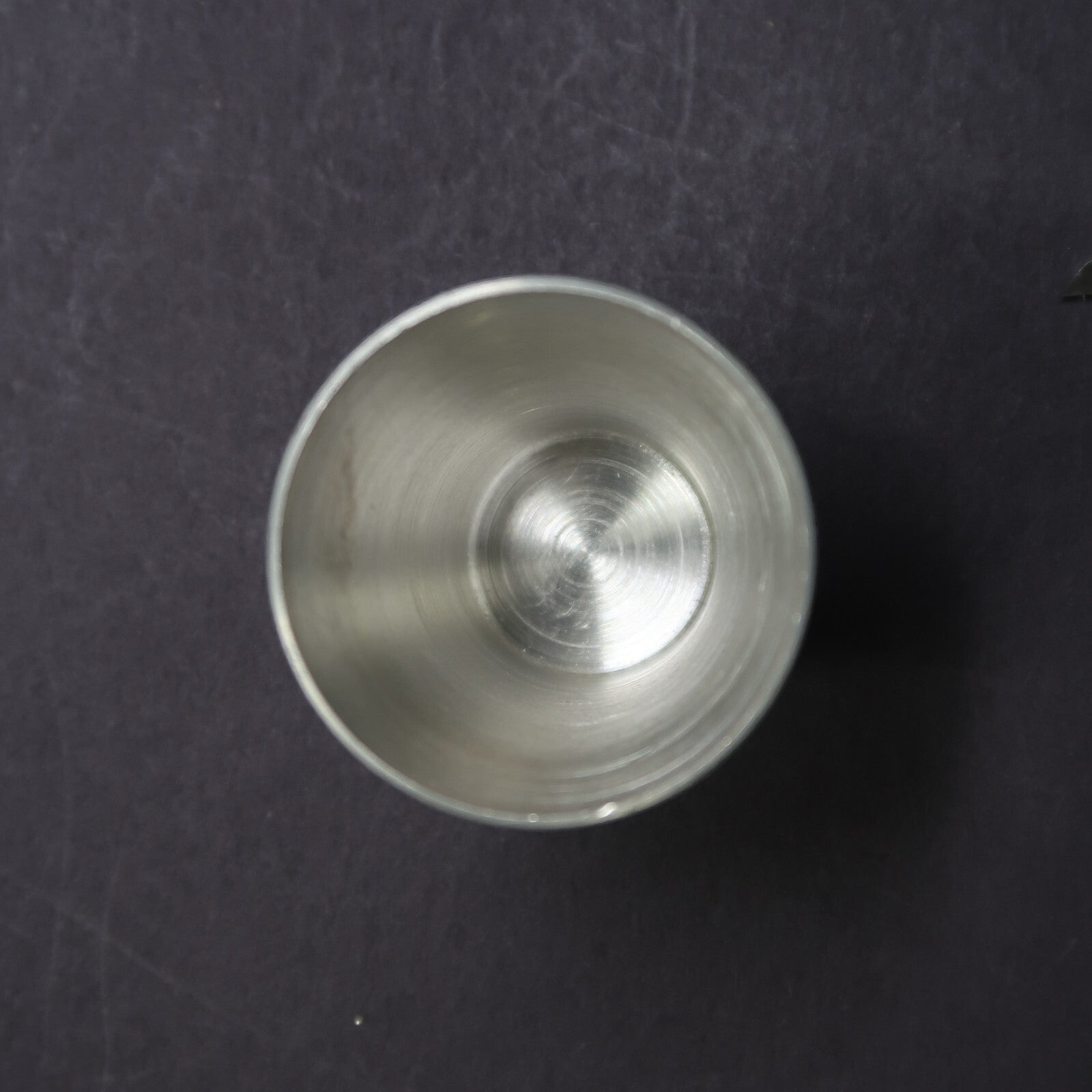 German BMF ZINN 95% Pewter Shot Glass Oktoberfest H 2"