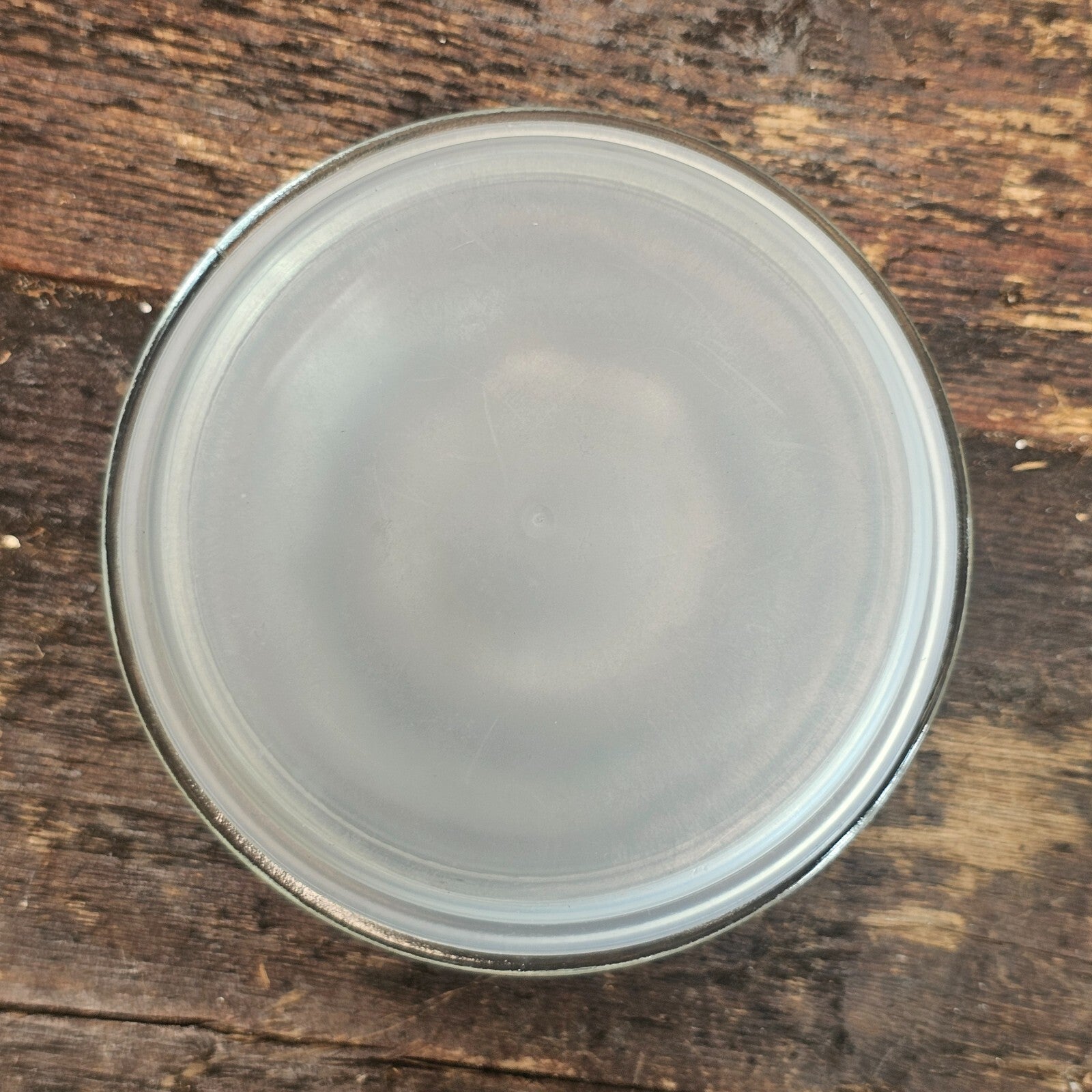 The Anchor Hocking Wexford Diamond Cut Glass Canister 4.5" x 4.5" x 9.25"H