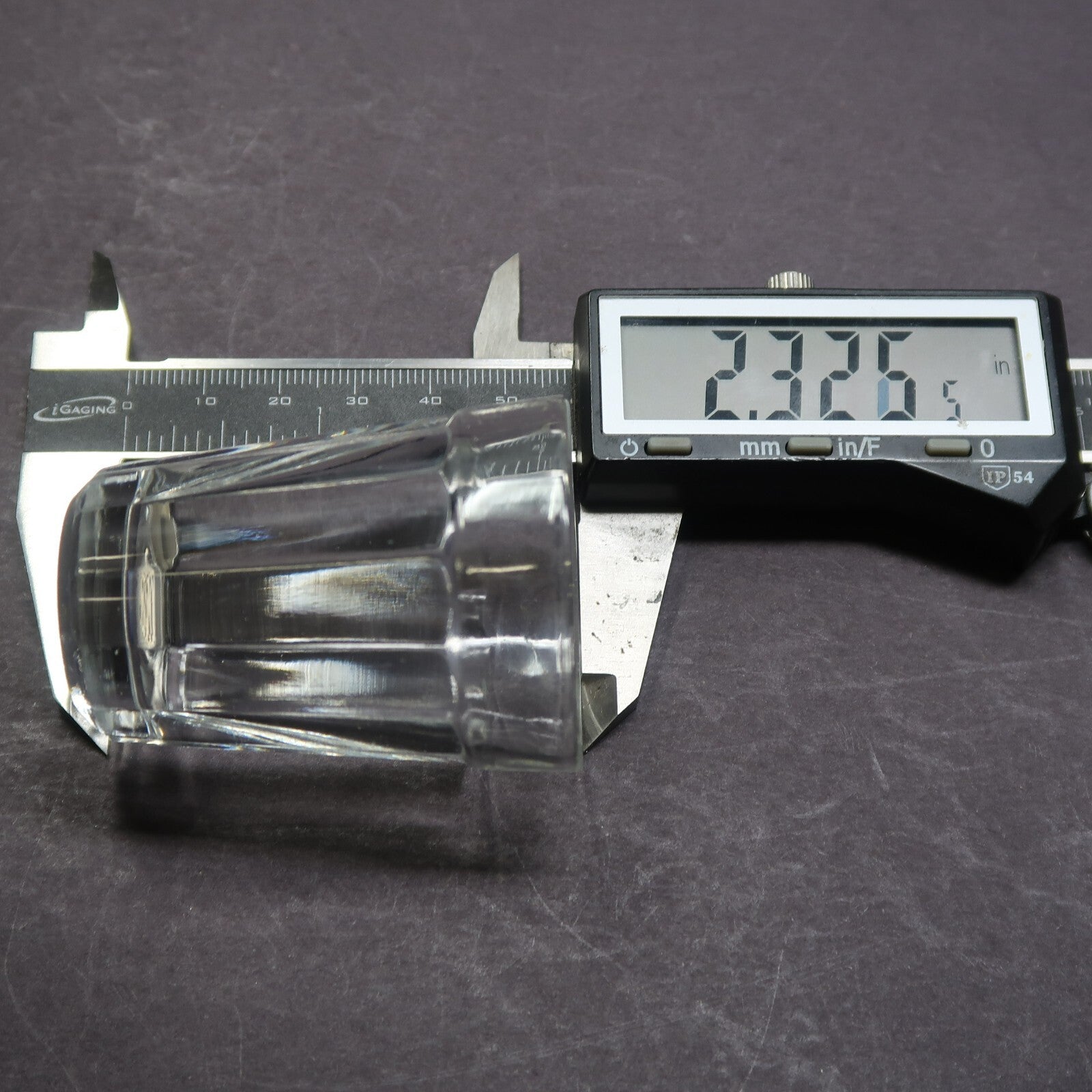 Tumbler Style Shot Glass H 2.3"