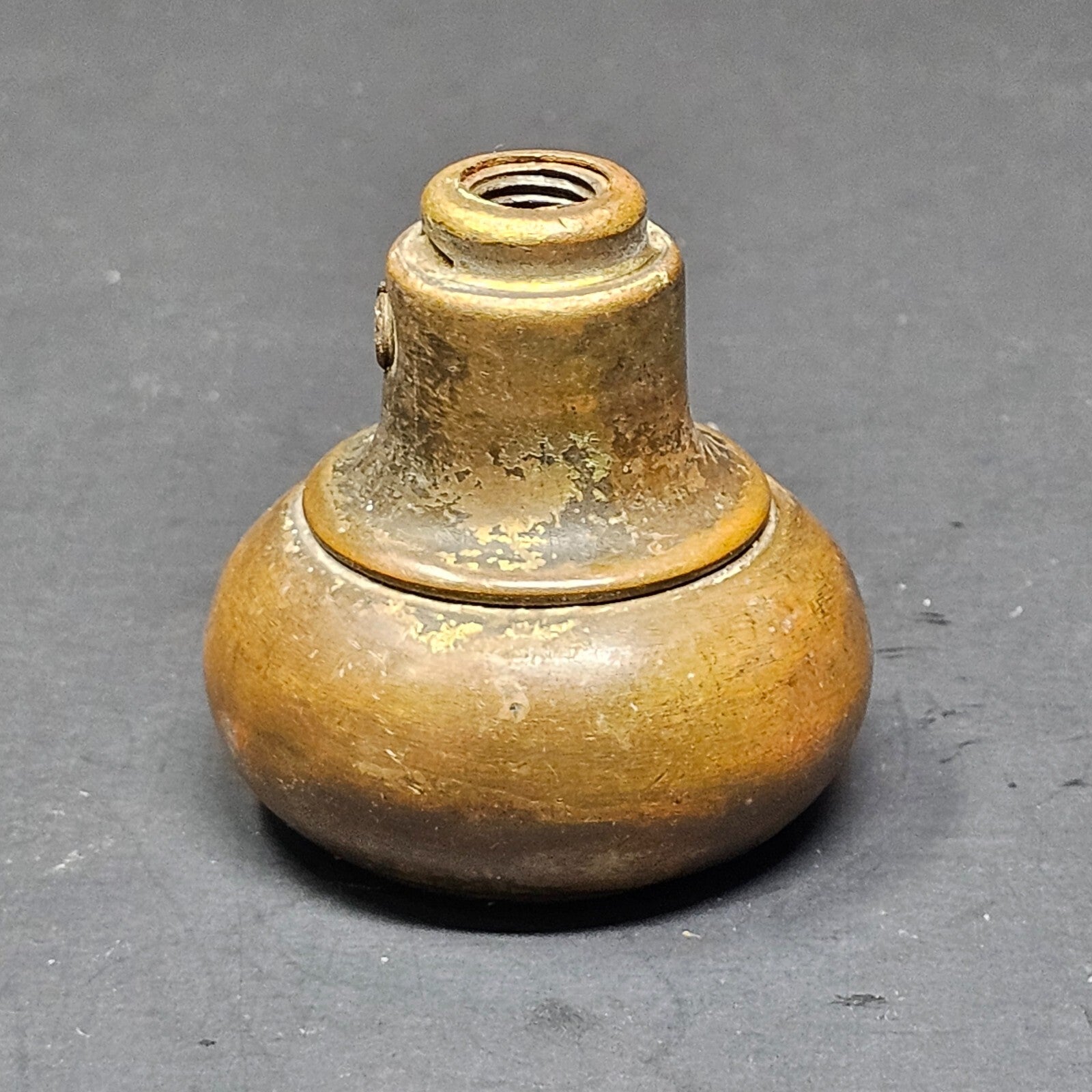 Antique Single Door Knob Solid Brass