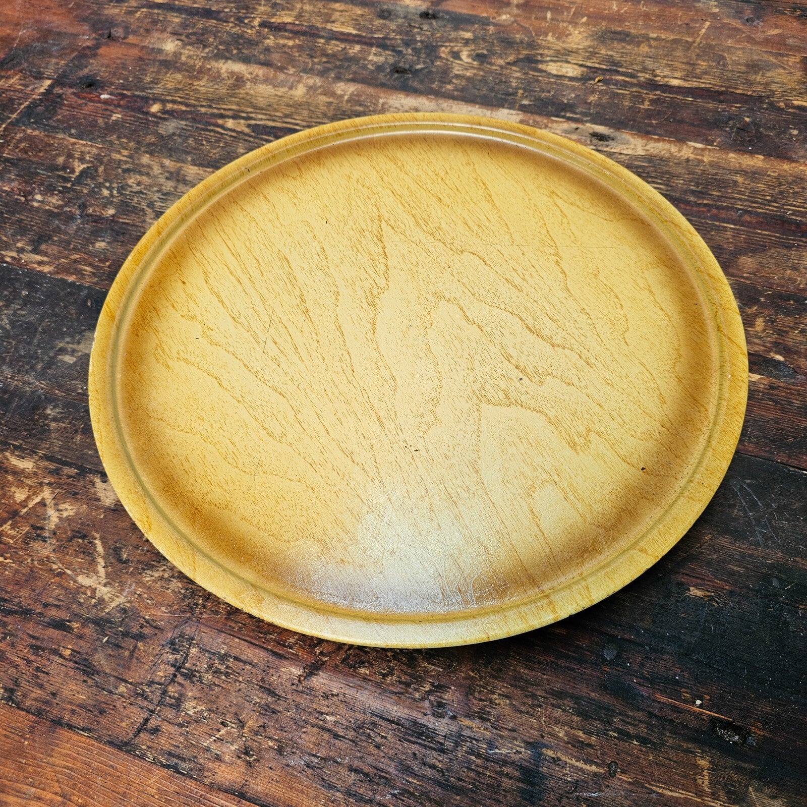 William Frazier California Pottery Covered Dish Relish Tray With Lazy Susan 70's