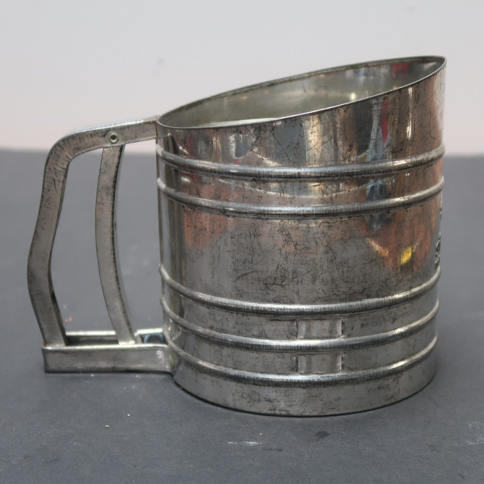 Vintage Foley Sift-Chine Flour Sifter Triple Screen