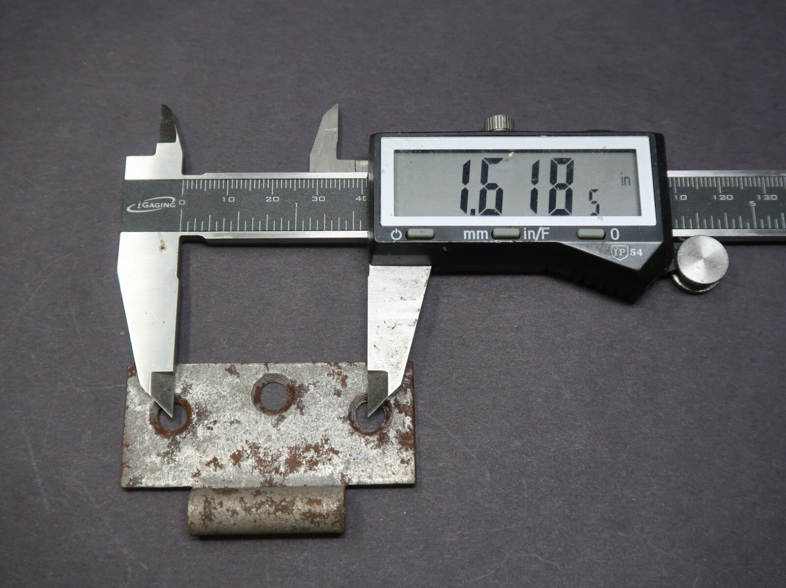 Vintage Iron Hinge Rustic (B)