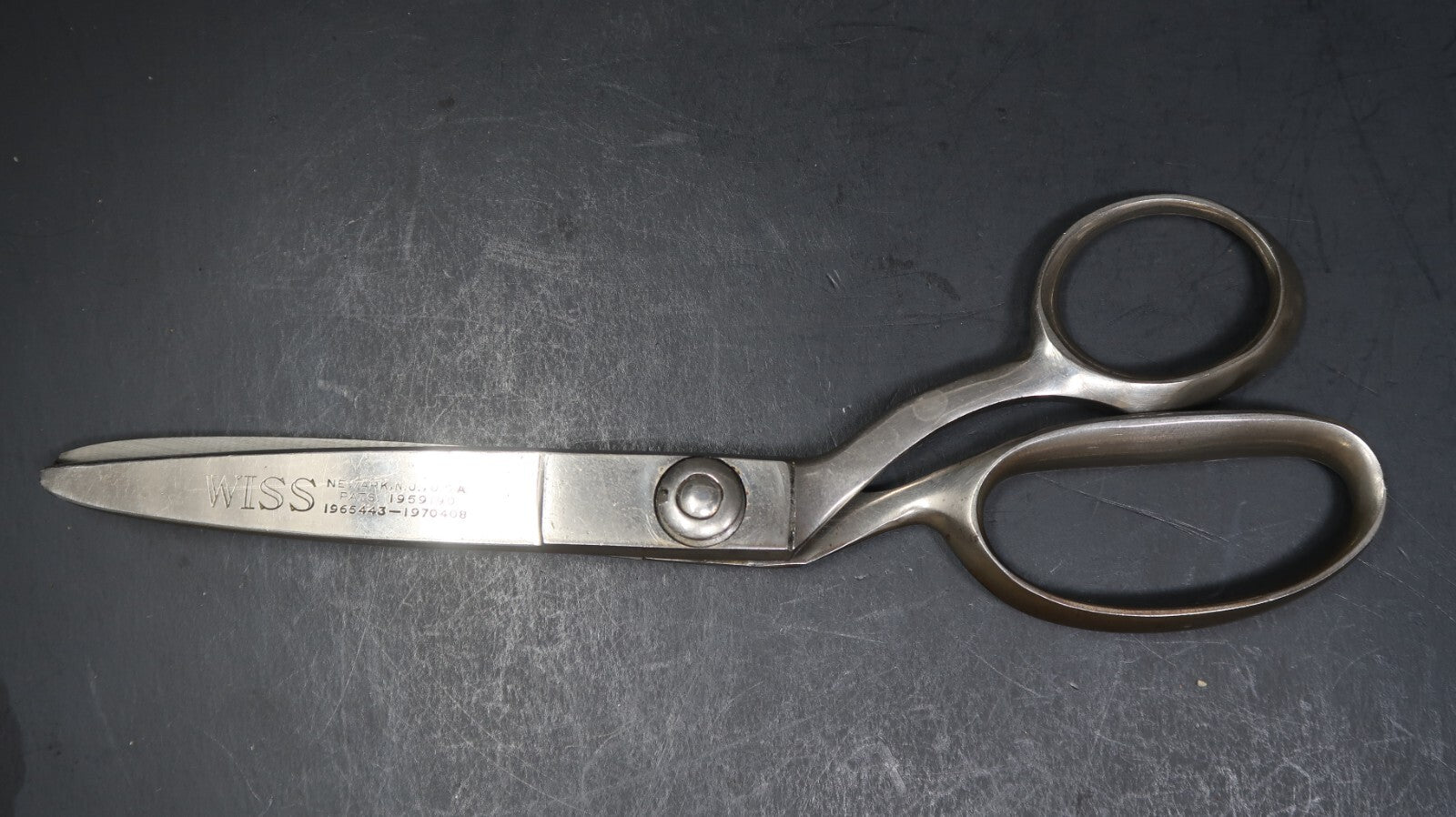 Vintage Wiss Pinking Shears Model C Sewing Scissors Dressmaking