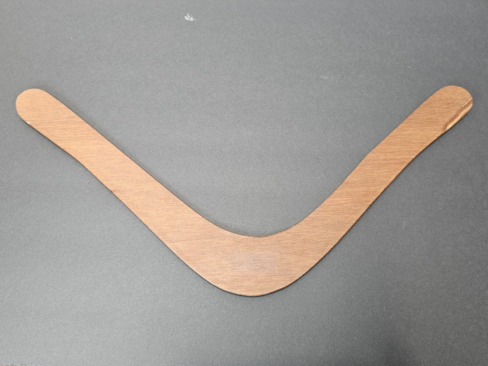 Aboriginal Art Style Wooden Boomerang (Snake Design)