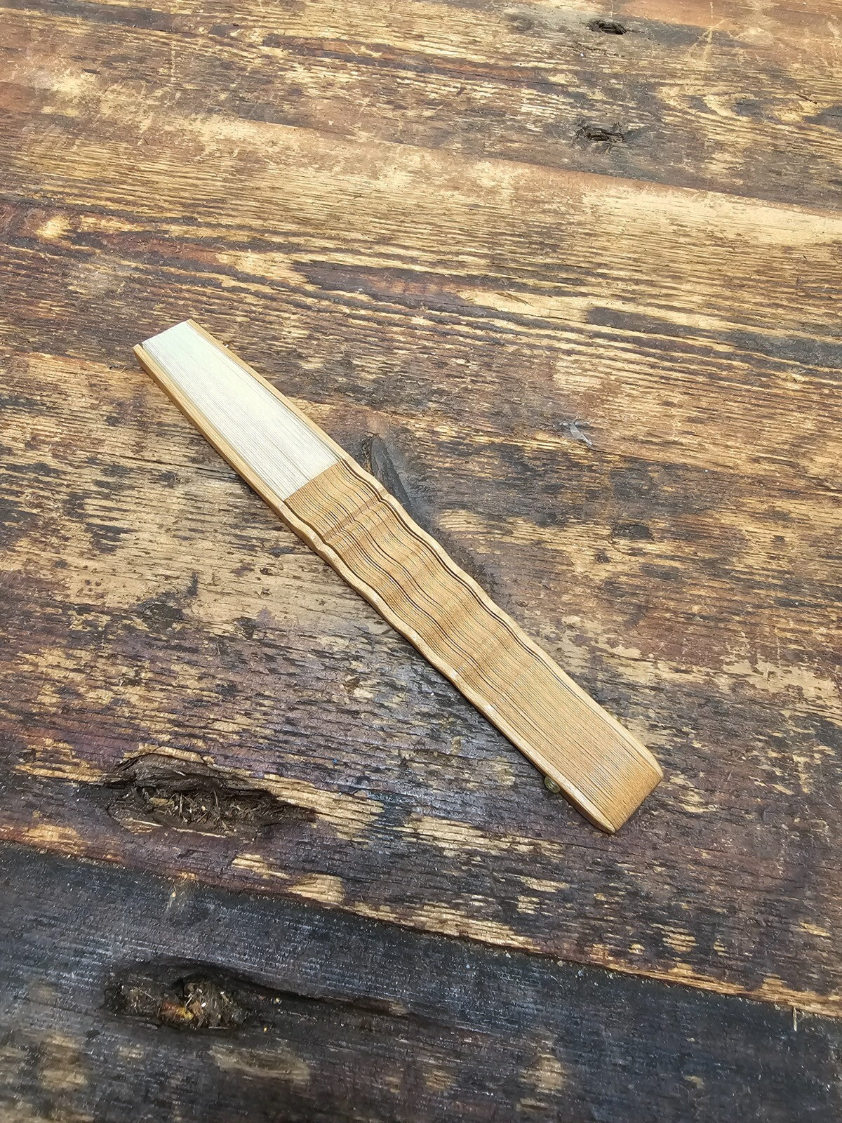 Japanese Paper Folding Fan Sensu Bamboo Frame
