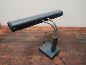 Vintage Imar Double Gooseneck Office Desk Lamp Light Made In Japan