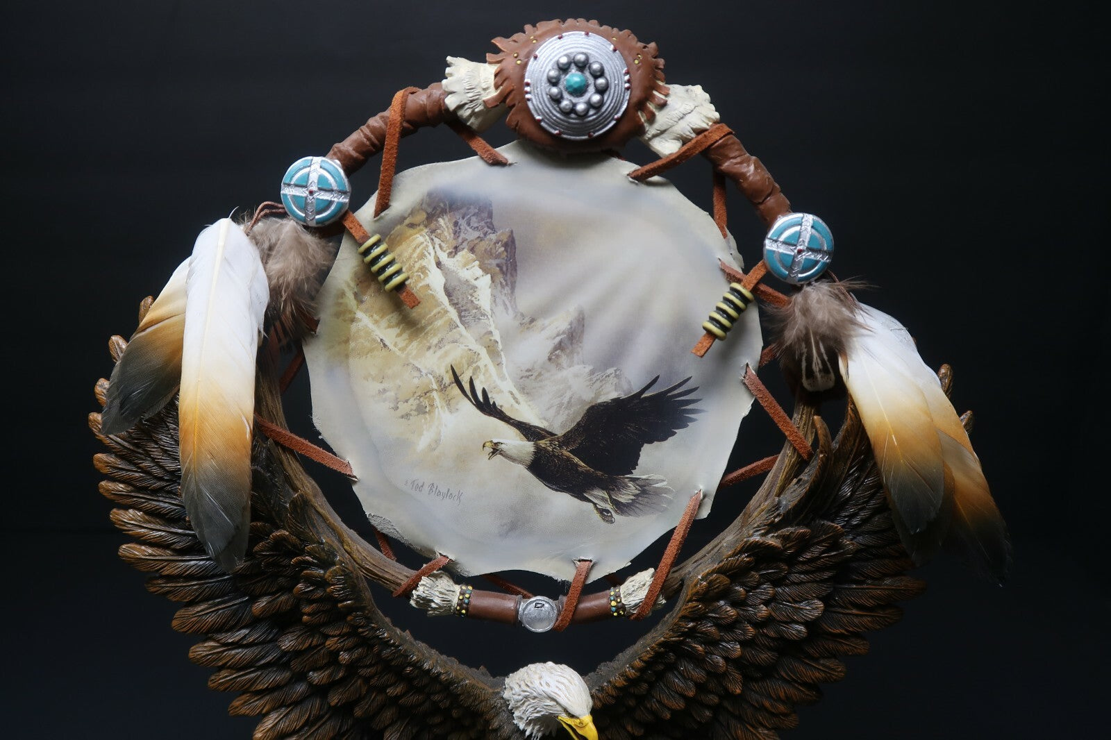 Soaring Dream First Issue In Wings Of Glory 2007 Bradford Exchange W9" x H10.75"