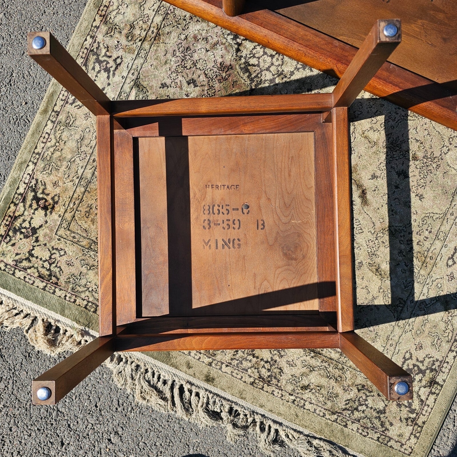 Drexel Heritage Ming Nesting Tables Asian Style Side Tables 32"L x 20"W x 15"H
