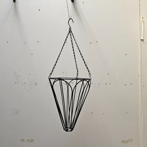 Black Wire Hanging Basket Planter