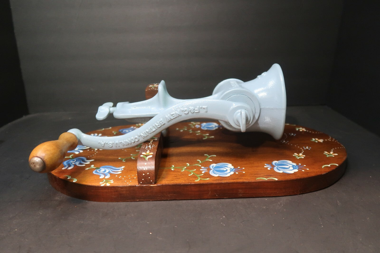 Kitchen Art Decor Universal No. 2 Food Chopper on Hand Painted Wooden Board