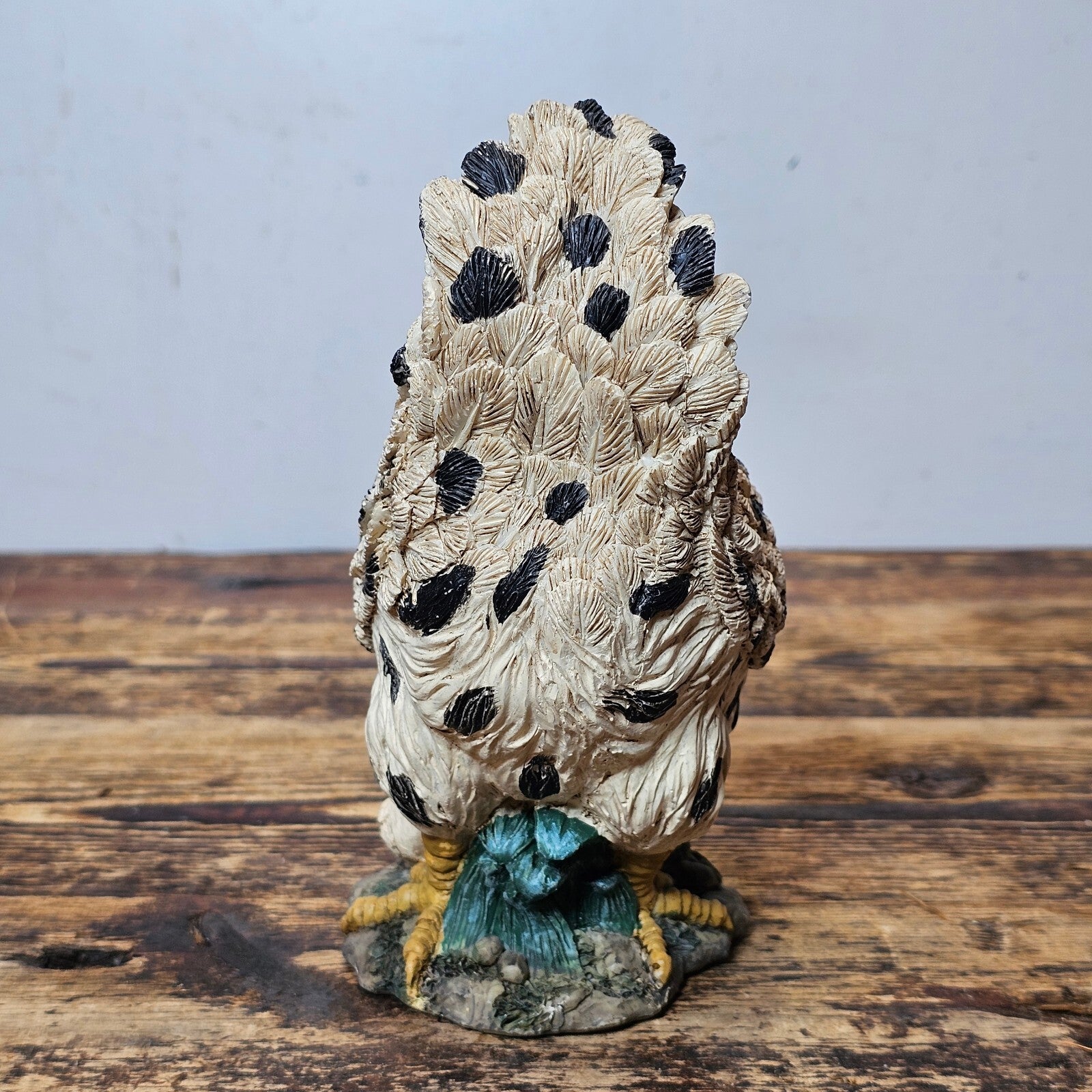 Youngs Inc. Chicken Hen & Baby Chick Resin Figure 7"H