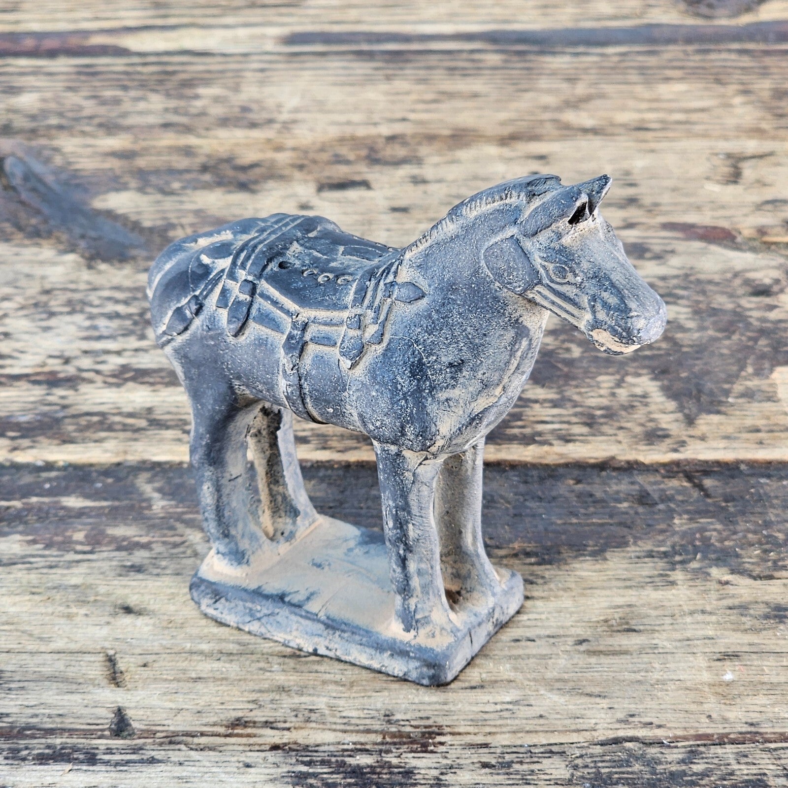 Terracotta Army Horse Replica Statue | Chinese Qin Dynasty Warrior Horse 4"