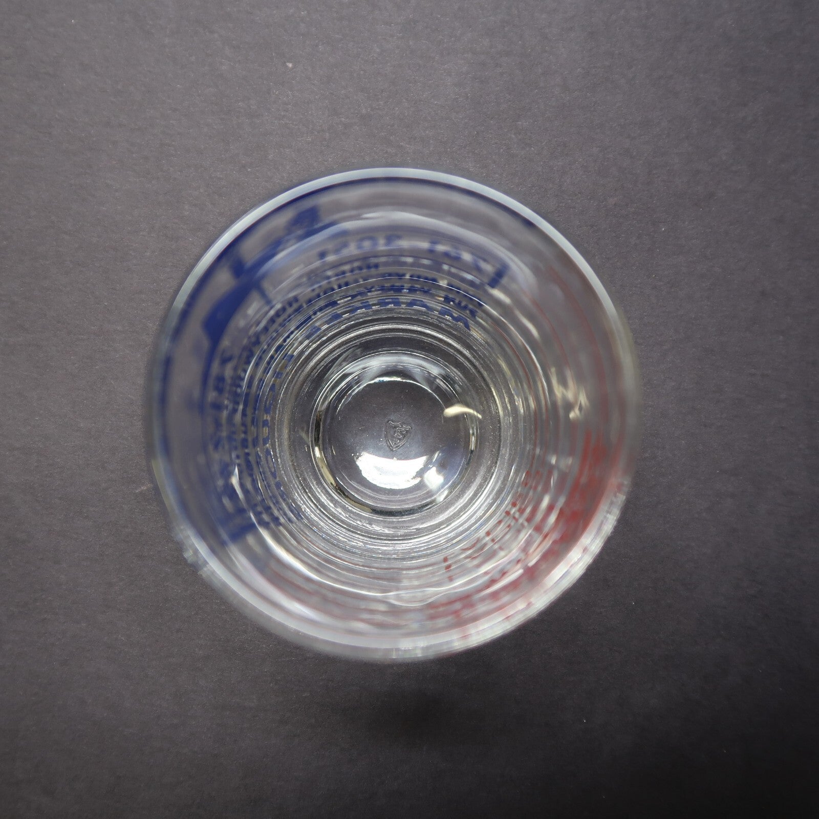 Markee Liquors North Hollywood, CA  Federal Glass Shot Glass H 3"