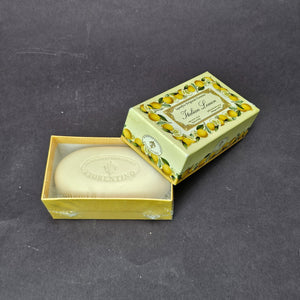 Saponificio Artigianale Fiorentino Boxed Italian Lemon Scented Soap 10.5 oz.