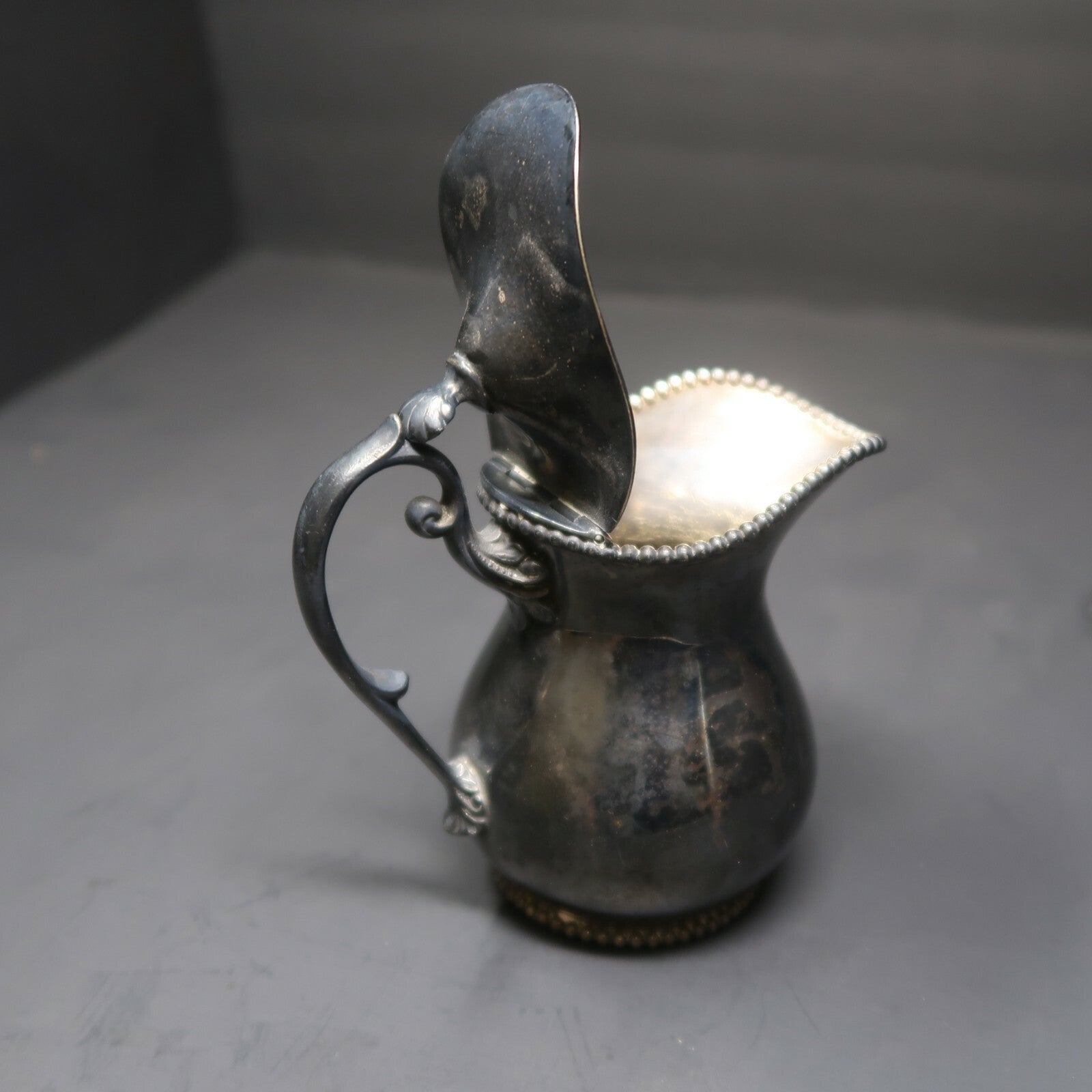 Vintage Barbour Silver Co. 4350 Creamer L4" x W2.25" x H4.25"
