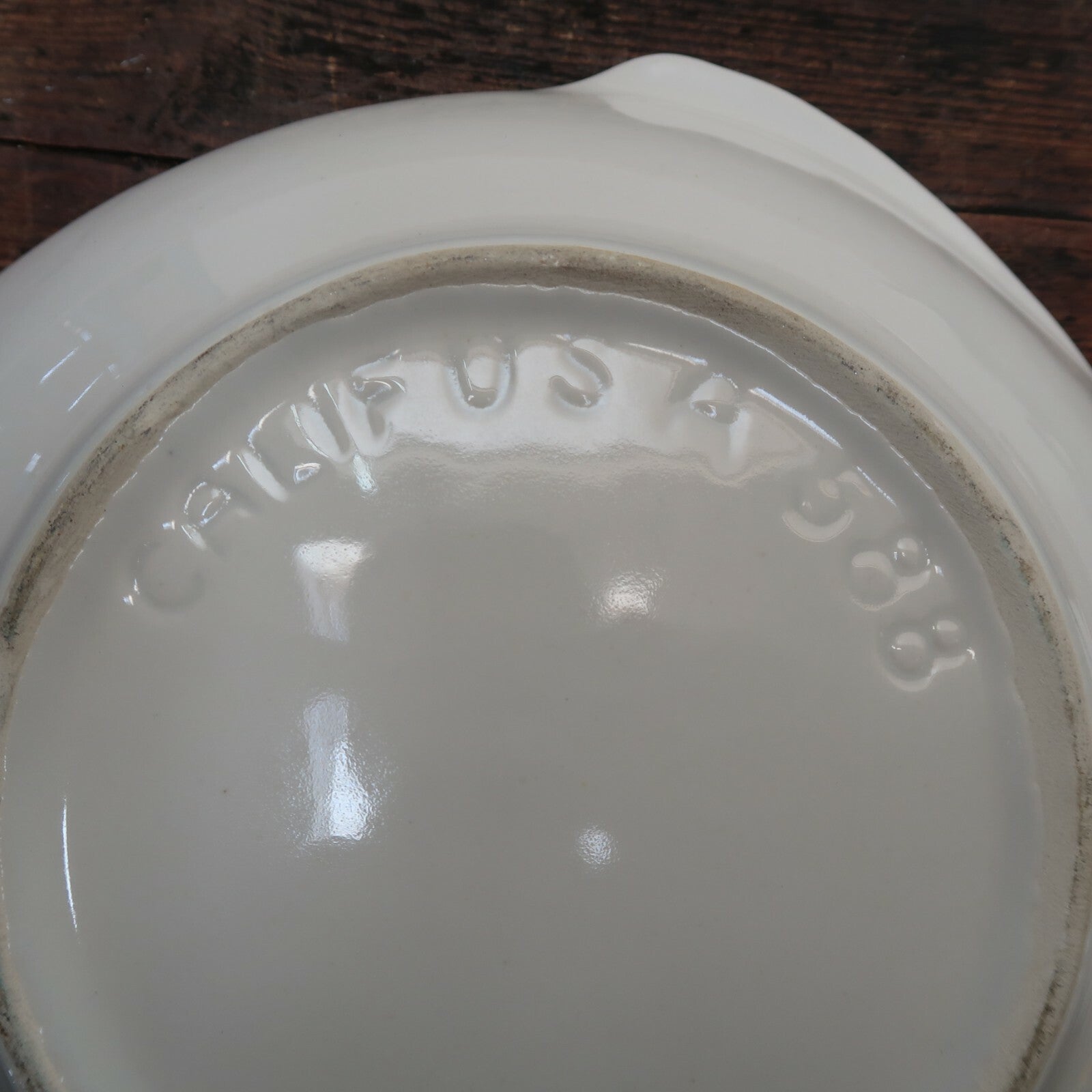Vintage Oven Proof Fish Shaped Bowl Made In California 10.5" x 9" x 2"