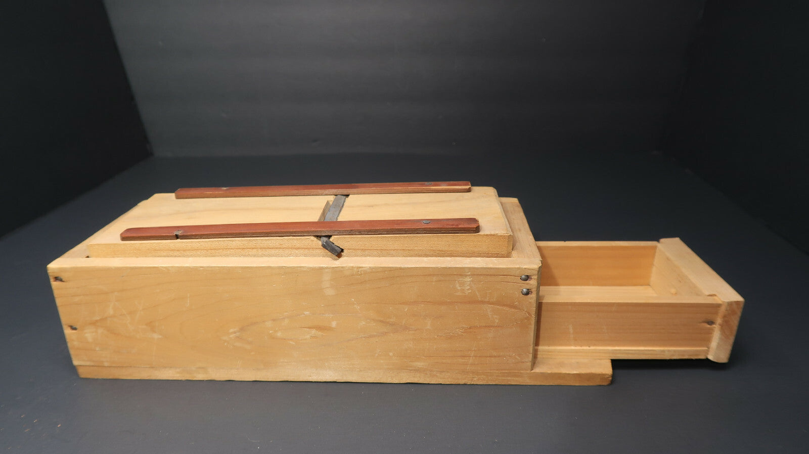 Lot of 3 Vintage Japanese Wooden Bonito Sharpener & Vegetable Slicer