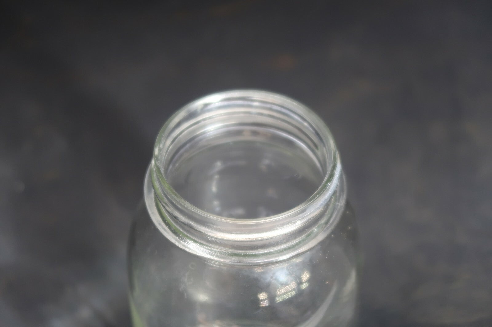 Vintage Canning Jar With Zinc Lid 3.75" x 7.5"
