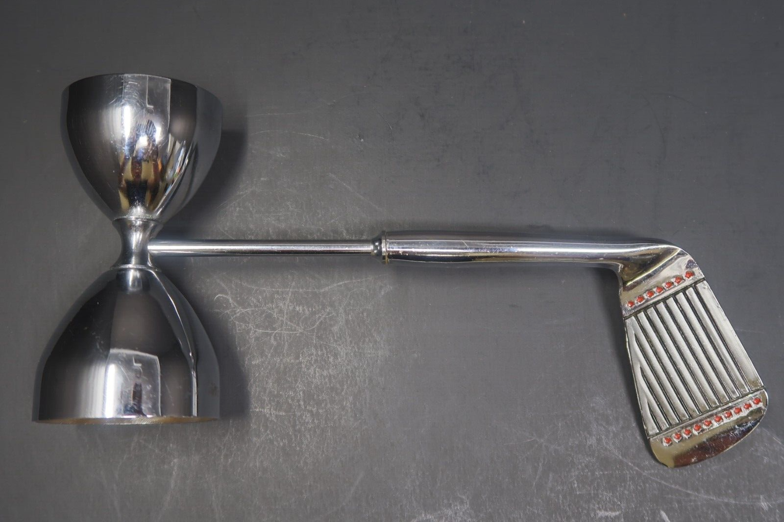 Vintage Golf Club Bar Tool Measuring Cup Cocktails