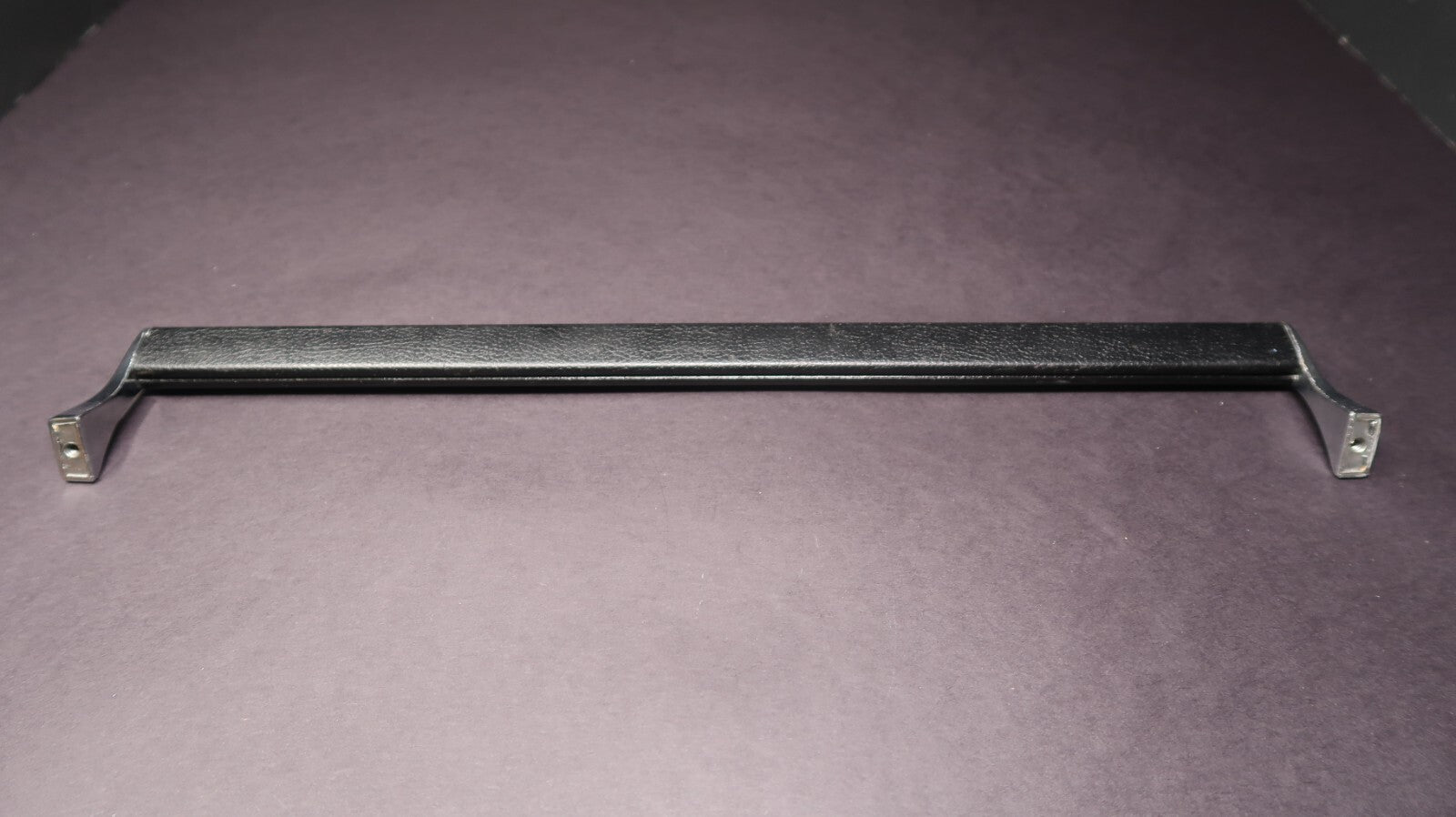 Vintage Cabinet Handle Pull Kitchen Drawer Pull Black & Chrome 15"