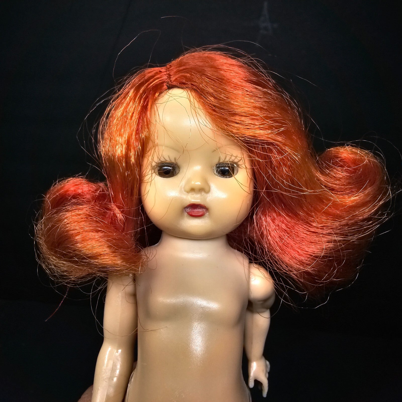 NANCY ANN Storybook MUFFIE 8" Doll SLW 1950's