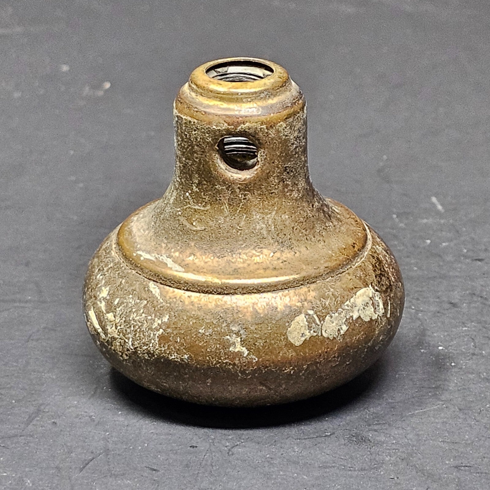 Vintage Single Door Knob Solid Brass
