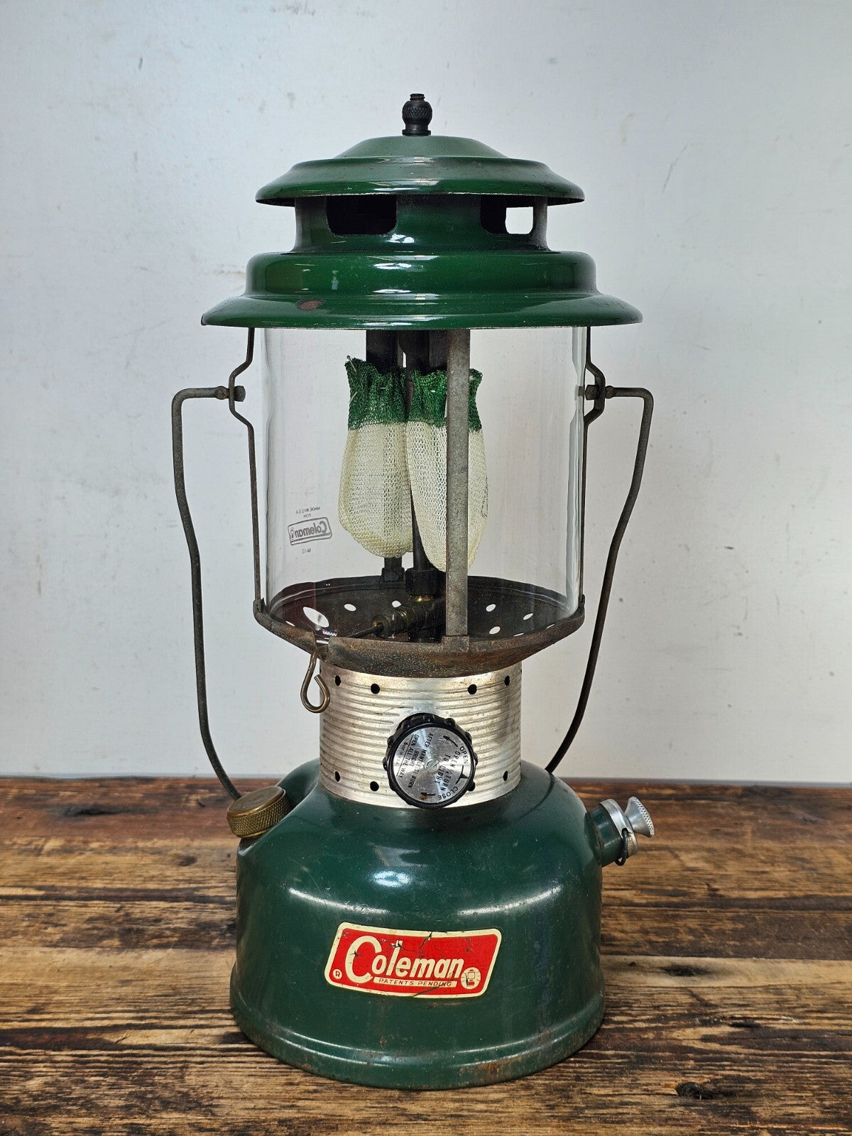 Vintage 1966 Coleman 220F Double Mantle Not Tested