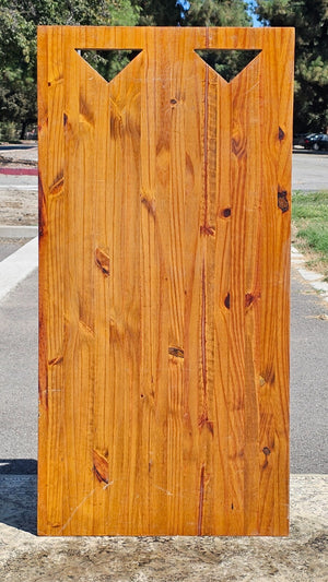 Vintage Rustic Wood Panel Board For Your Project 23"W x 46"H x 5/8"D