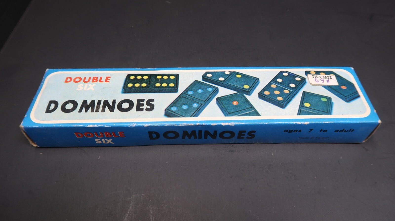 Vintage Double Six Dominoes 27 Pieces NOS