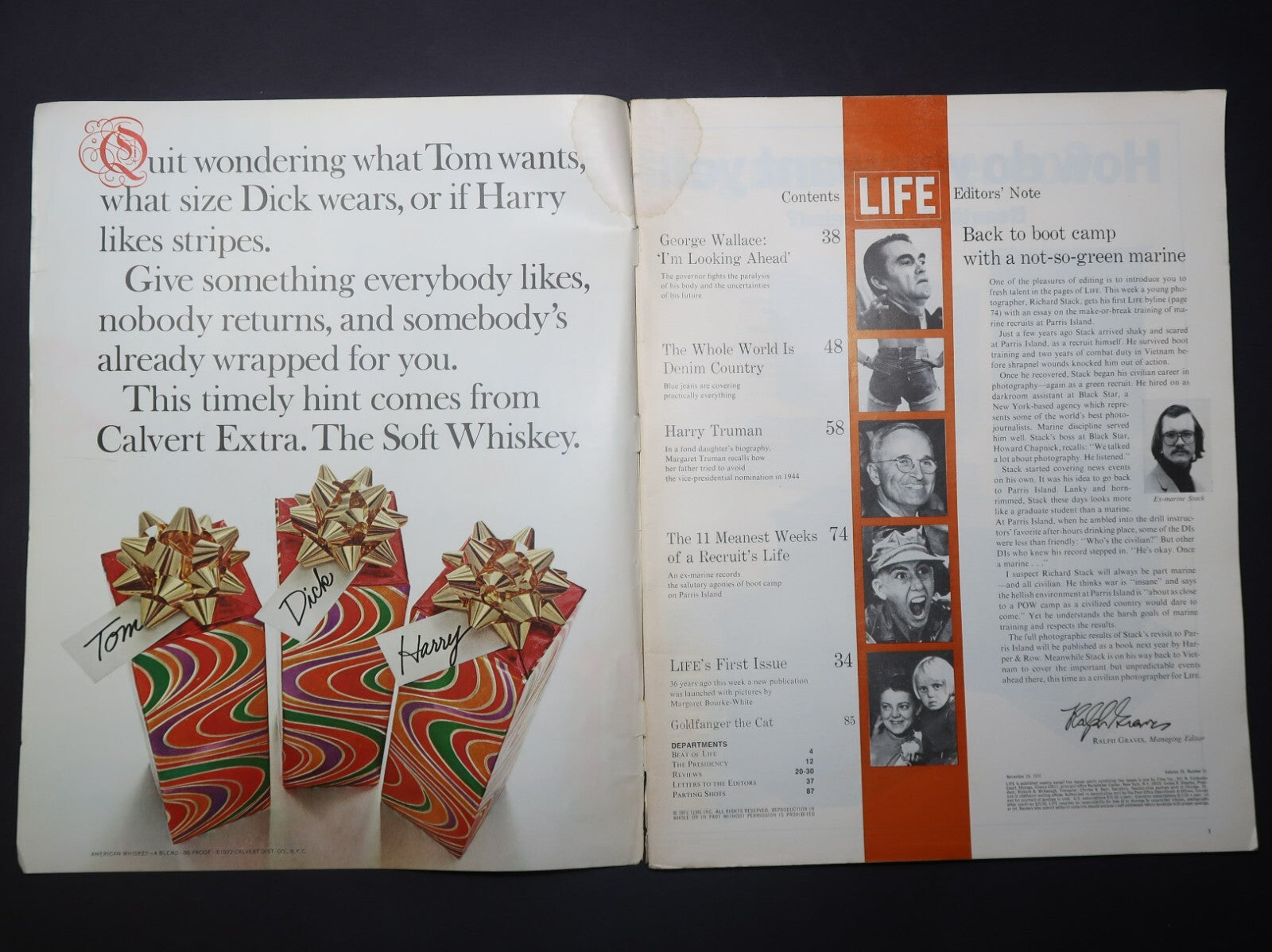 Lot of 3 Life Magazine (Nov 17 & 24, 1972 ) (30th Anniversary, 1966)