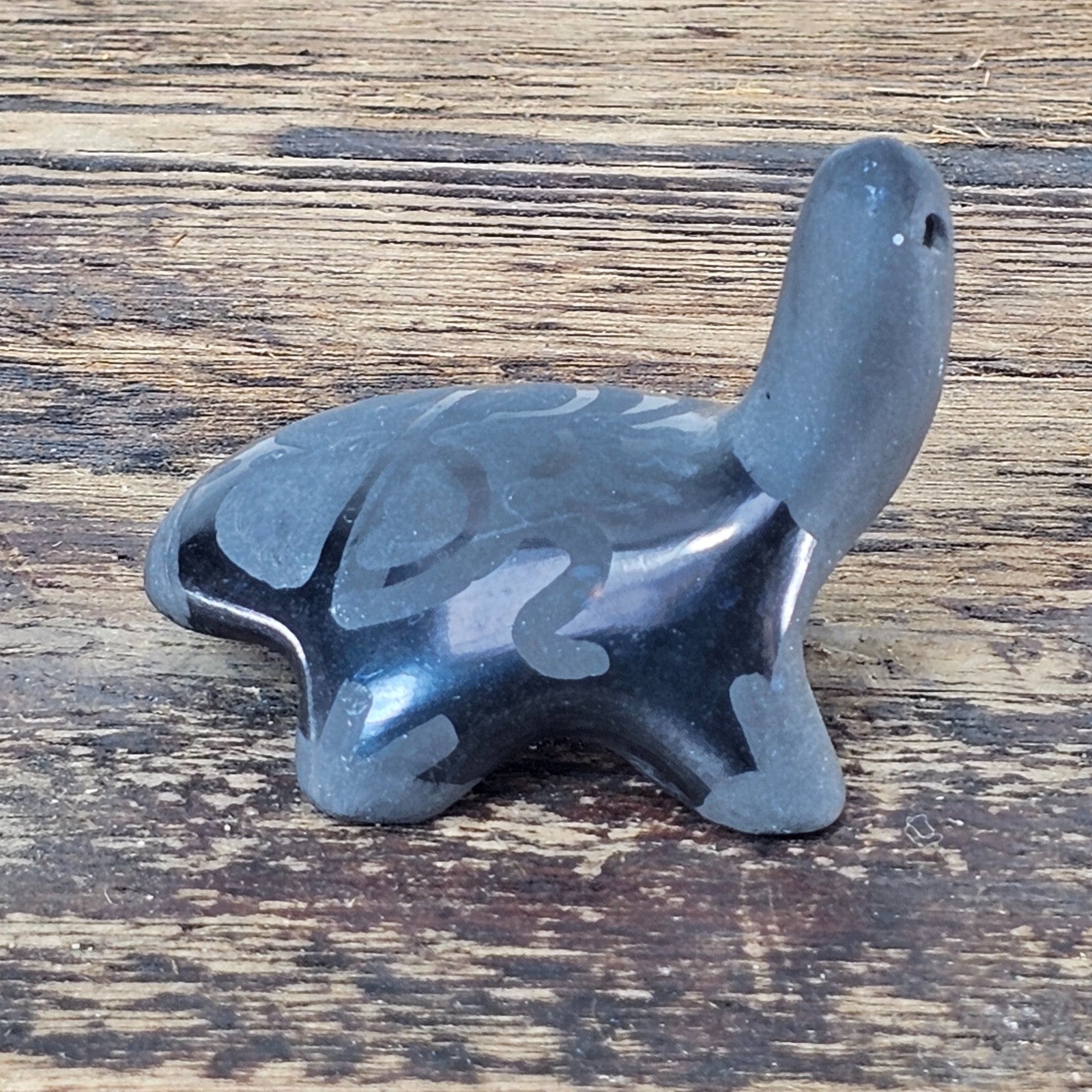 Santa Clara Pueblo Pottery Turtle