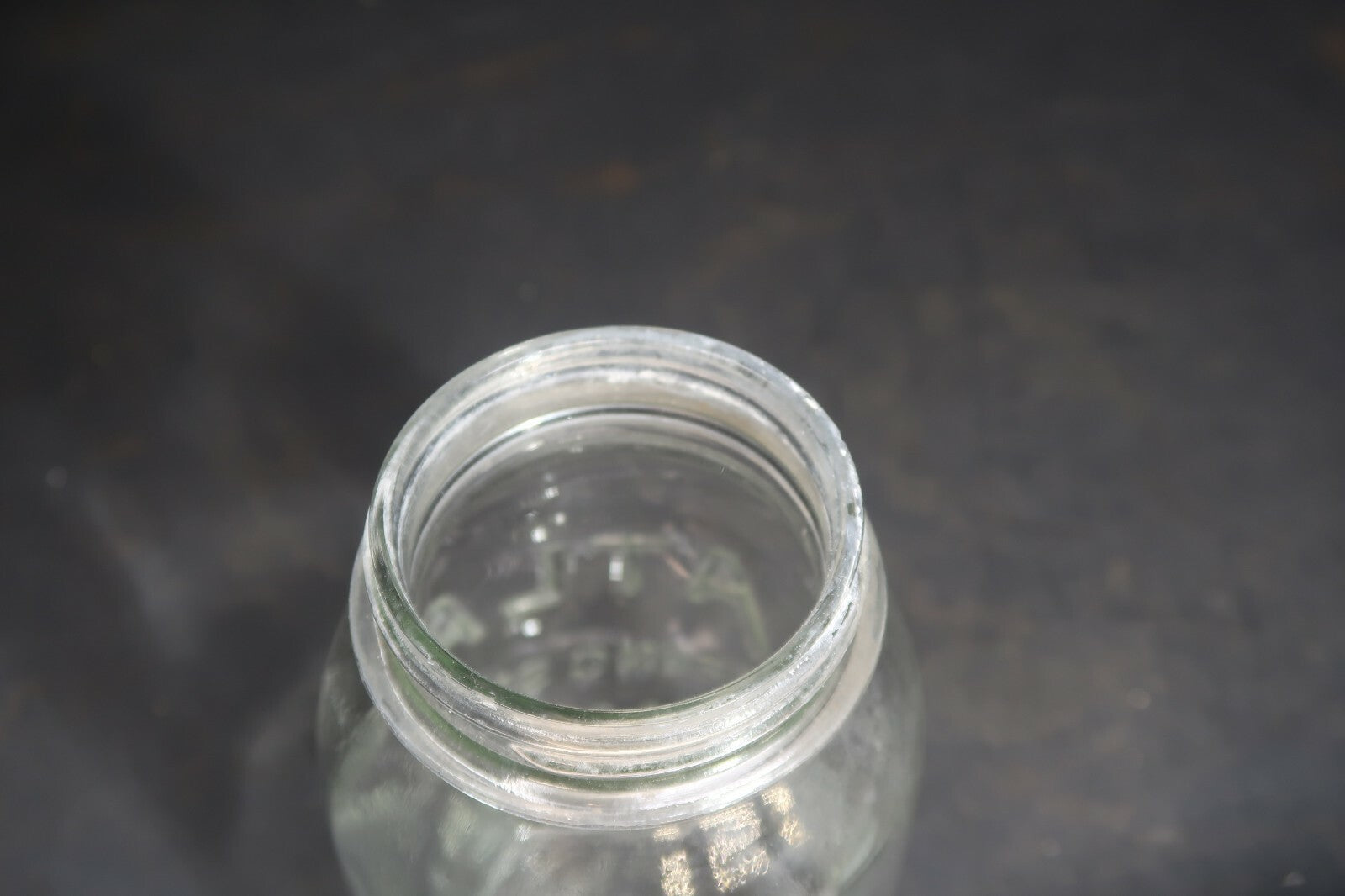 Vintage Atlas Strong Shoulder Mason Canning Jar With Zinc Lid 3.75" x 7"
