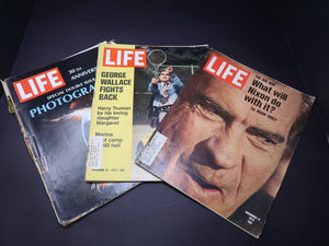 Lot of 3 Life Magazine (Nov 17 & 24, 1972 ) (30th Anniversary, 1966)