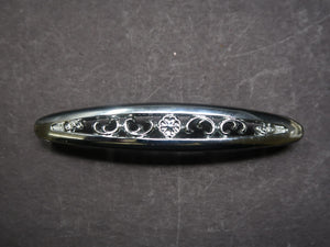 Ajax Silver Floral Filigree Drawer Pulls Cabinet Handles
