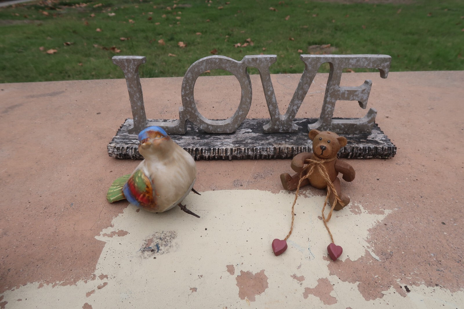 Lot of Rustic Garden Decor 7pcs