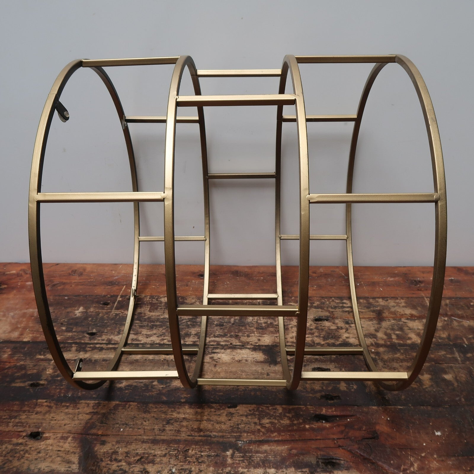 Mirror Glass Top Side Table Round Gold End Table 20" x 20" x H 18"