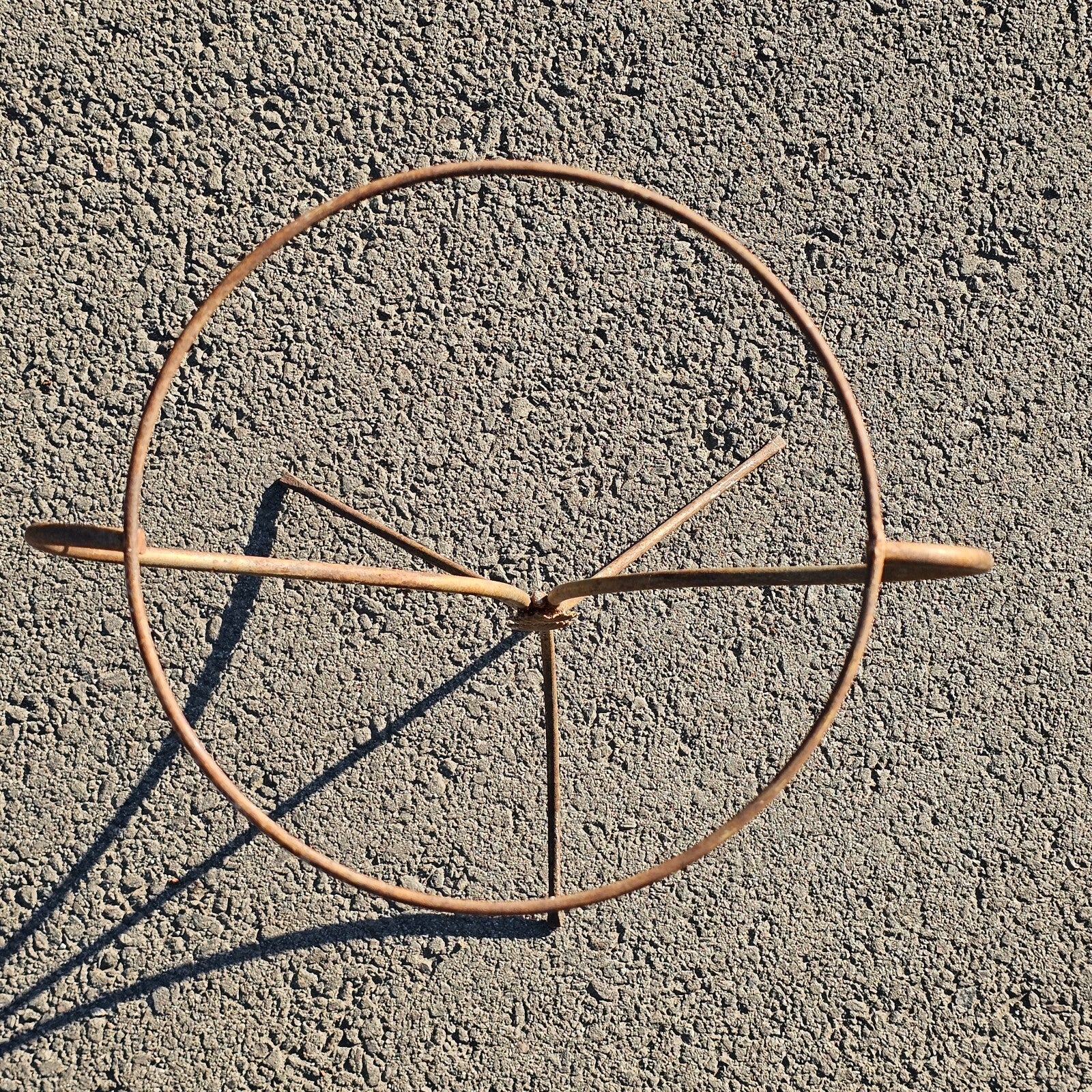 Vintage Metal Wire Plant Stand 29"H