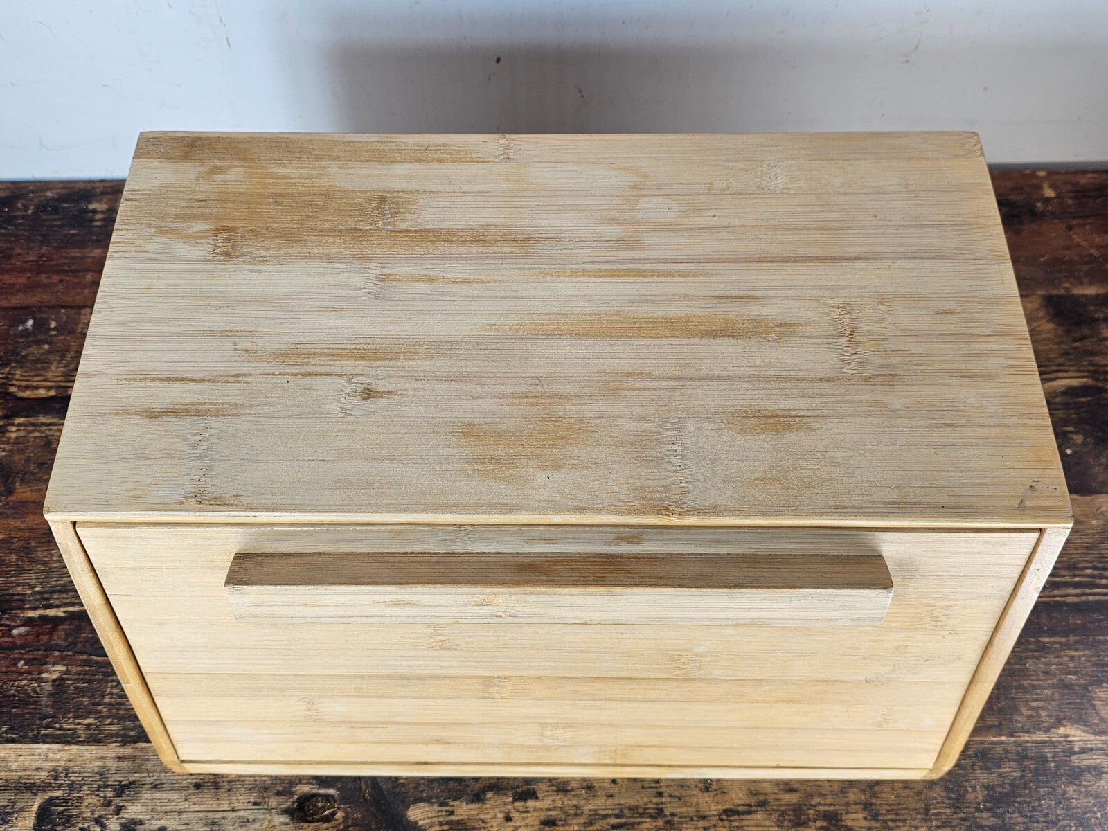 Bamboo Bread Box With Lid